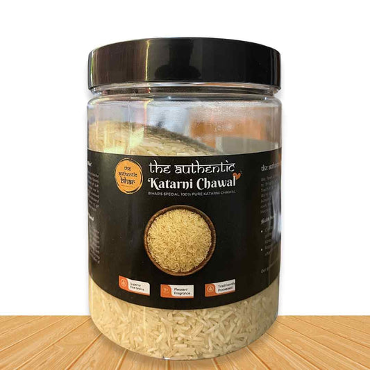 The Authentic Bihar Katarni Chawal (Bhagalpuri) – Naturally Fragrant Rice for Ceremonial & Daily Cooking