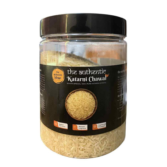 The Authentic Bihar Katarni Chawal (Bhagalpuri) – Naturally Fragrant Rice for Ceremonial & Daily Cooking