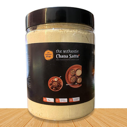 The Authentic Bihar Chana Sattu – 100% Pure & Traditional Superfood | High in Fibre & Protein ( 500 Gram )