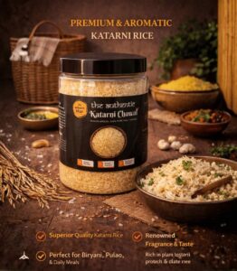 The Authentic Bihar Katarni Chawal (Bhagalpuri) – Naturally Fragrant Rice for Ceremonial & Daily Cooking