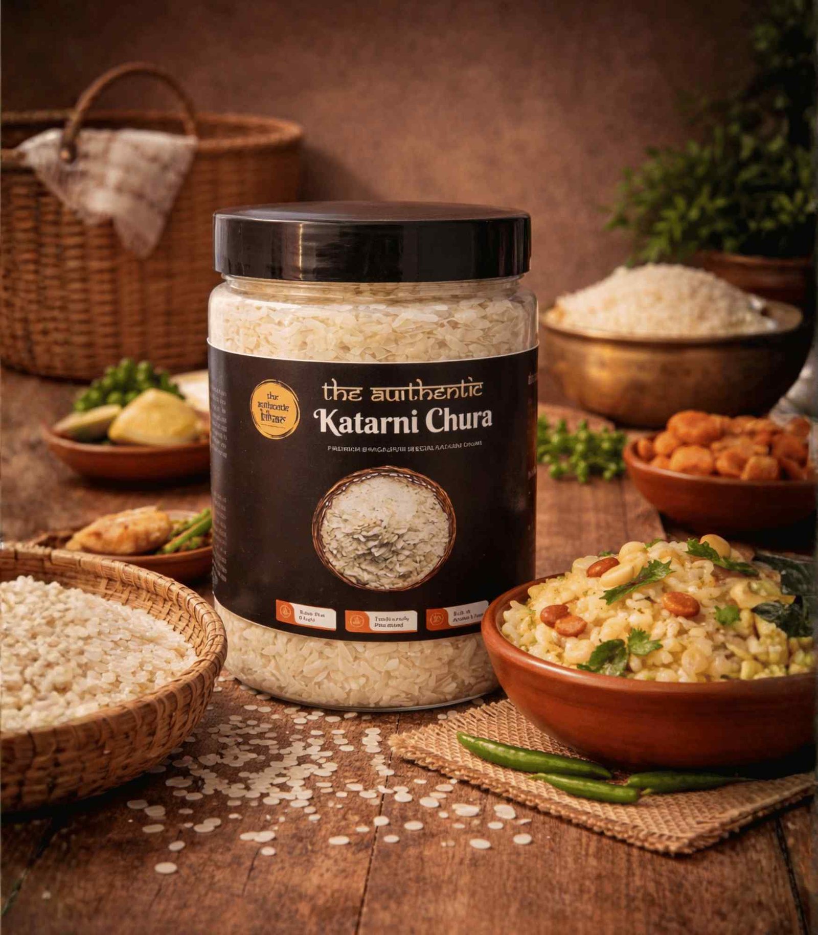 The Authentic Bihar Bhagalpuri Katarni Chura (Poha) – Naturally Fragrant & Aromatic Flattened Rice | Traditional Bihar Special